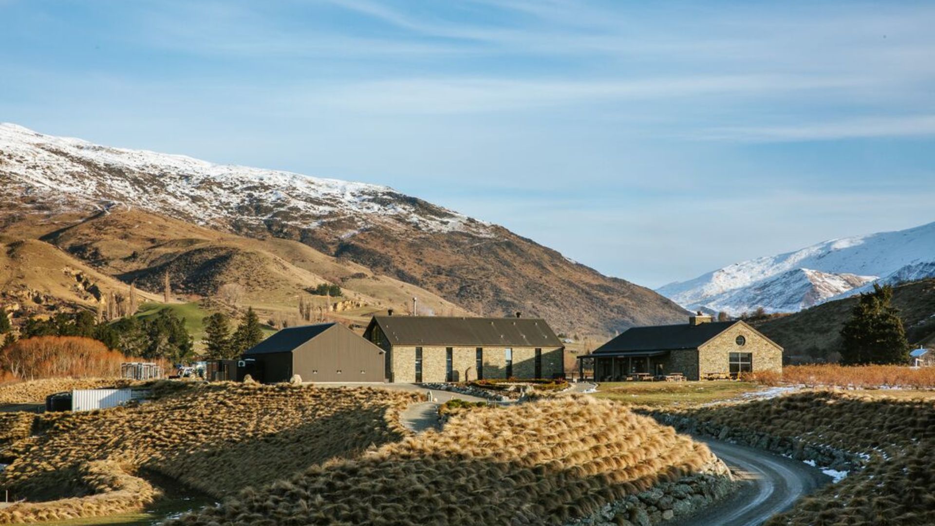 Cardrona Distillery in winter